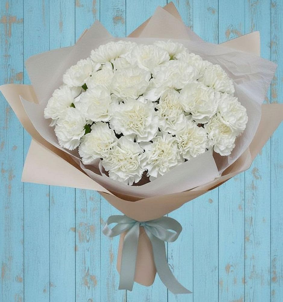 Букет цветов из: Гвоздики в Аксарке