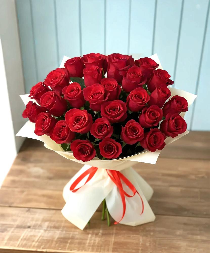 Букет 29 Красных роз в Аксарке