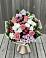 Букет цветов из: Альстромерии, Гвоздики, Розы и Хризантемы в Аксарке