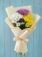 Букет цветов из:  Хризантемы #REPLACE_PRED# Аксарке