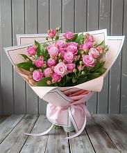 Букет Розовый кустик в Аксарке