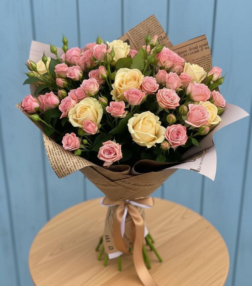 Букет цветов из: Розы в Аксарке