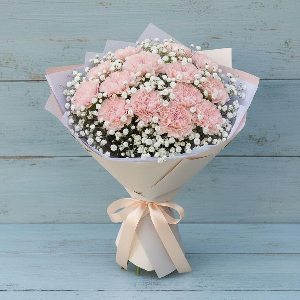 Букет цветов из: Гвоздики в Аксарке