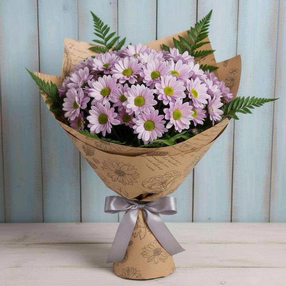 Букет цветов из: Хризантемы в Аксарке