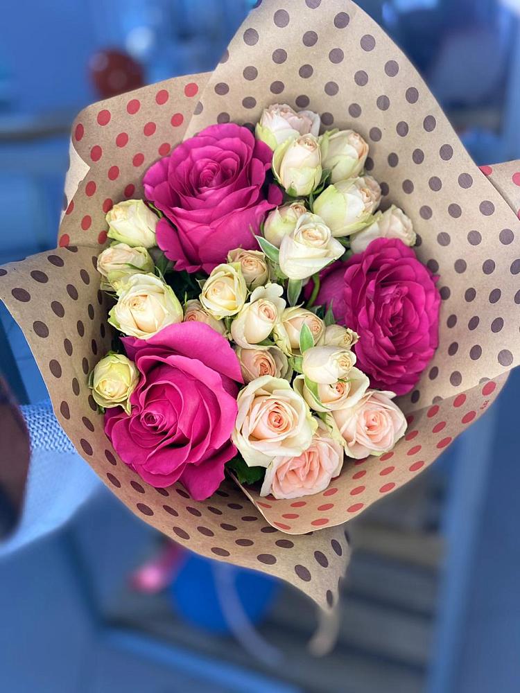 Букет цветов из: Розы в Аксарке