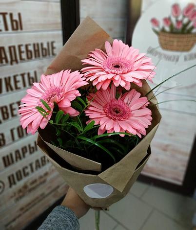 Букет цветов из: Герберы в Аксарке