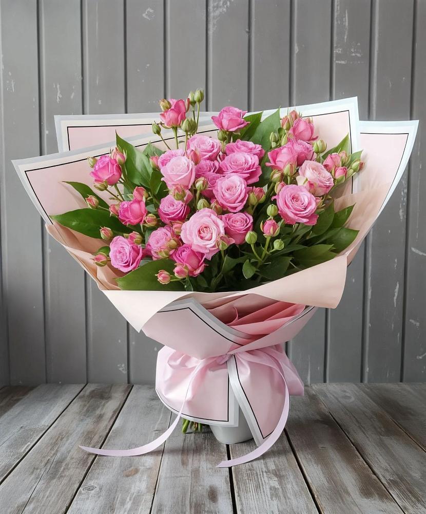 Букет Розовый кустик в Аксарке