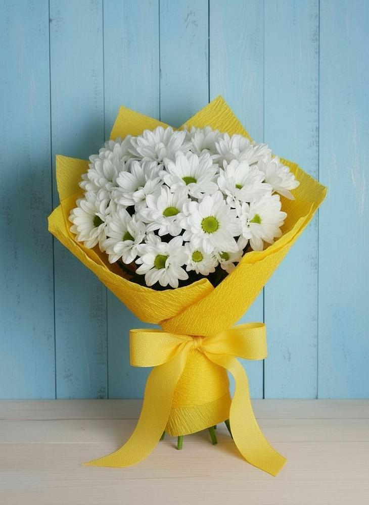 Букет цветов из: Хризантемы в Аксарке