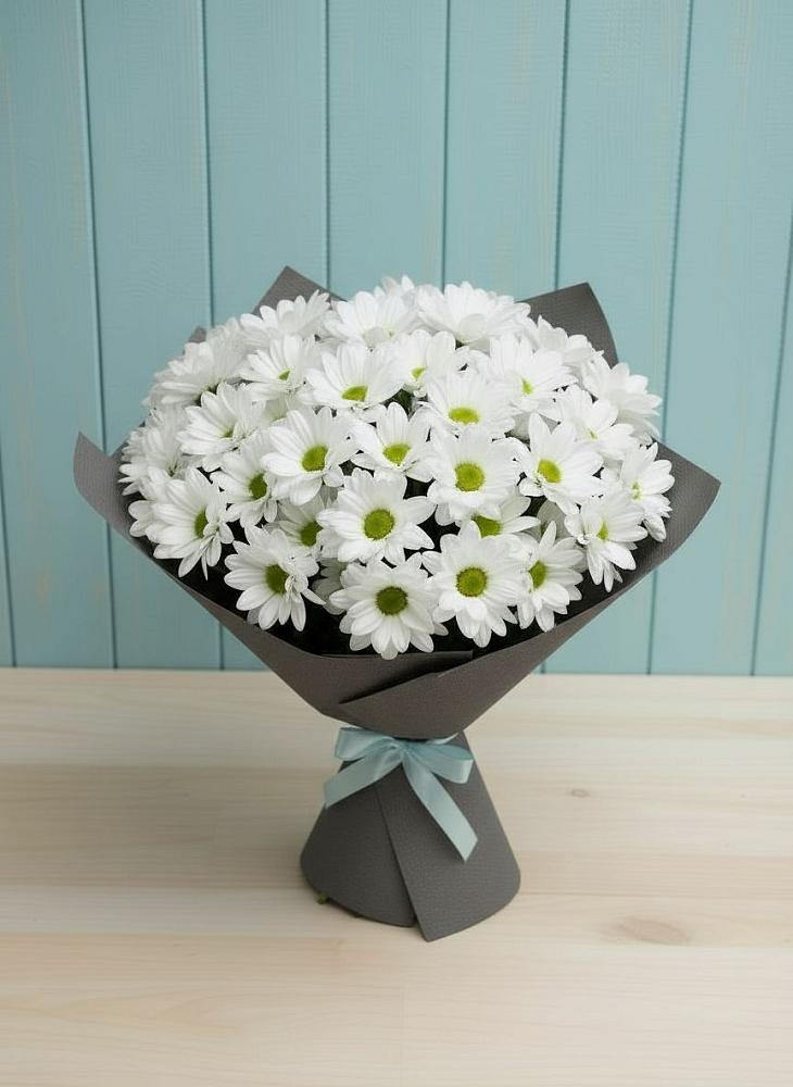 Букет цветов из: Хризантемы в Аксарке