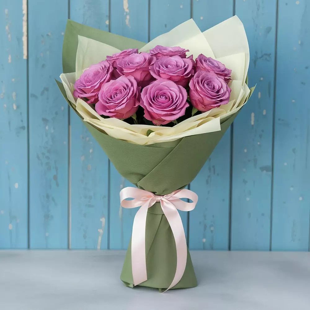 Букет Розы Фёрст Леди в Аксарке