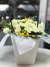 Цветочная композиция из Розы  в Аксарке