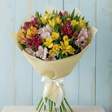 Букет цветов из:  Альстромерии в Аксарке