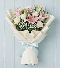 Букет цветов из:  Лилии в Аксарке